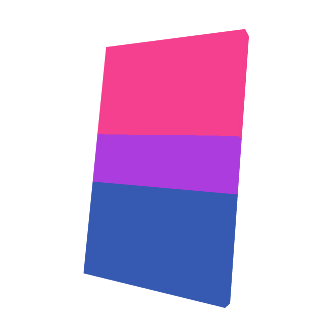 Bisexual Flag Cape