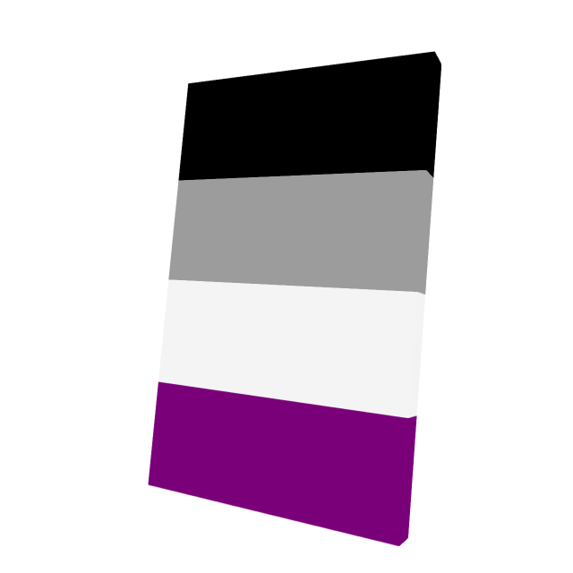 Asexual Flag Cape
