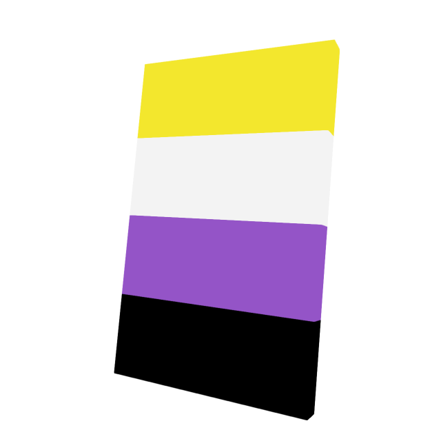 Non Binary Flag Cape