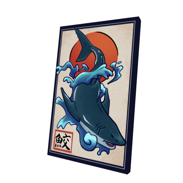 Japanese Shark Cape