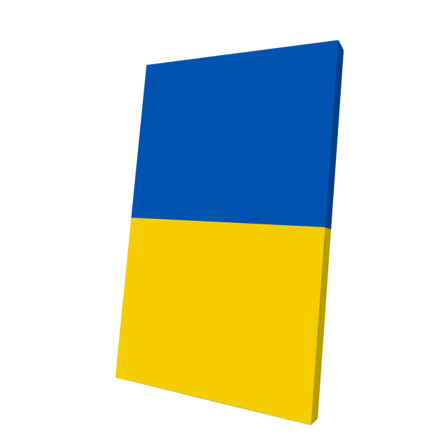 Ukraine Flag Cape