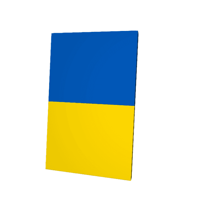 Ukraine Flag Cape
