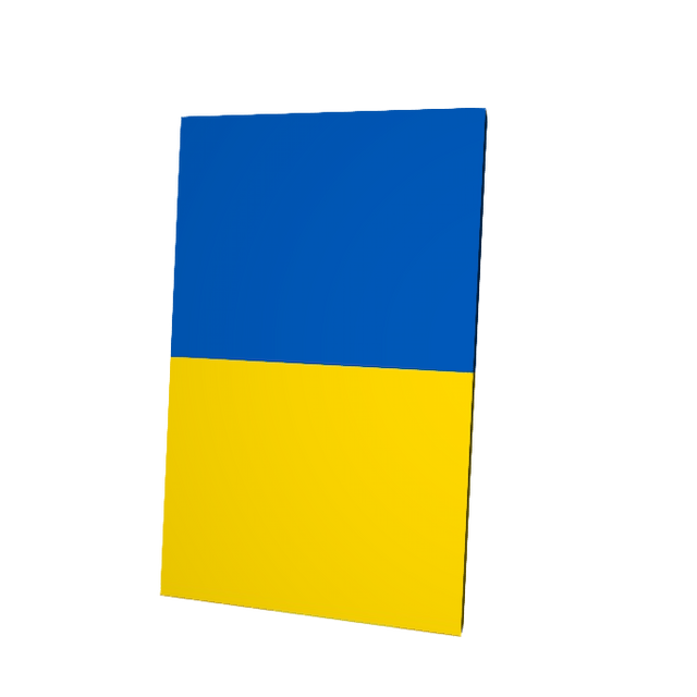 Ukraine Flag Cape