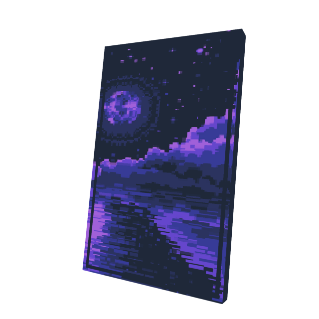 Purple Night Cape