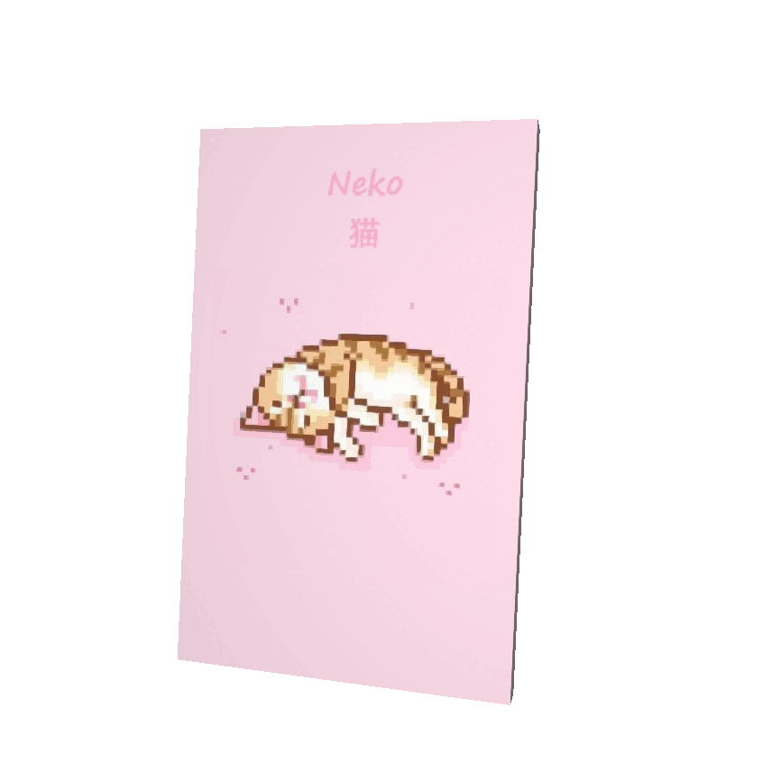 Pixel Cat Cape