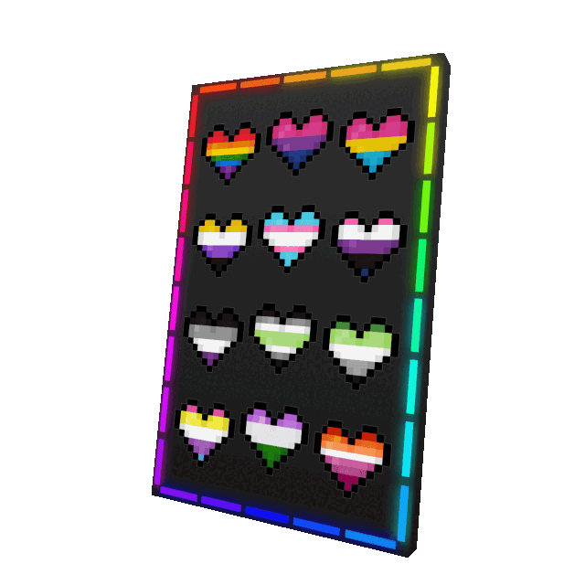 Flag Hearts Cape