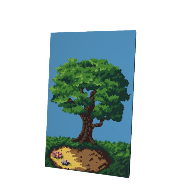 Pixel Tree Cape