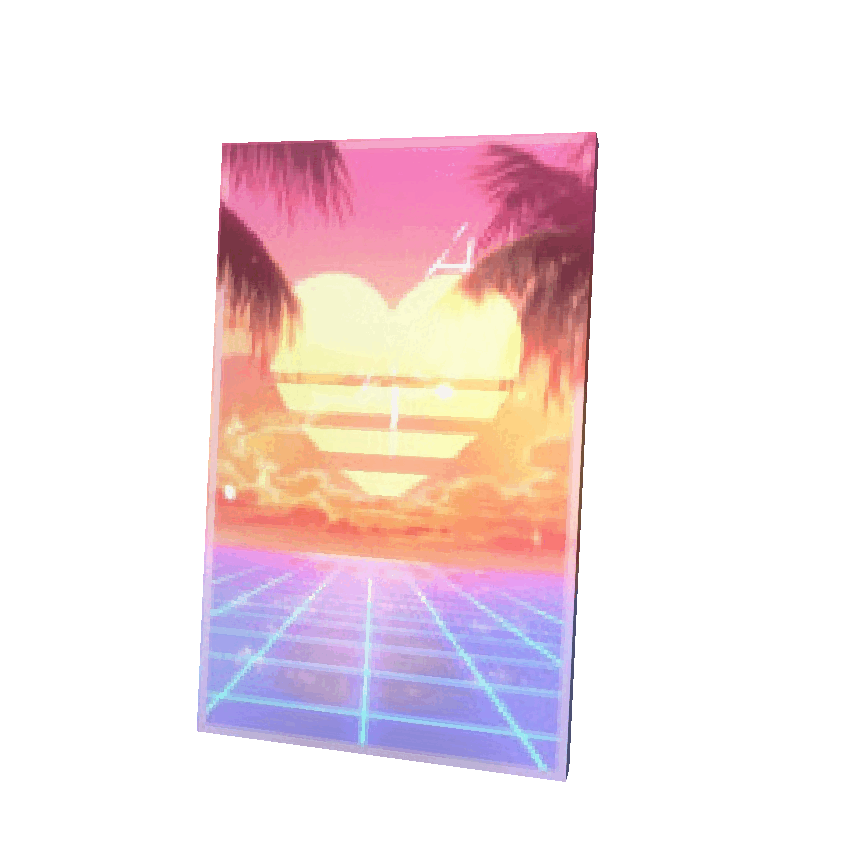 Neon Heart Cape