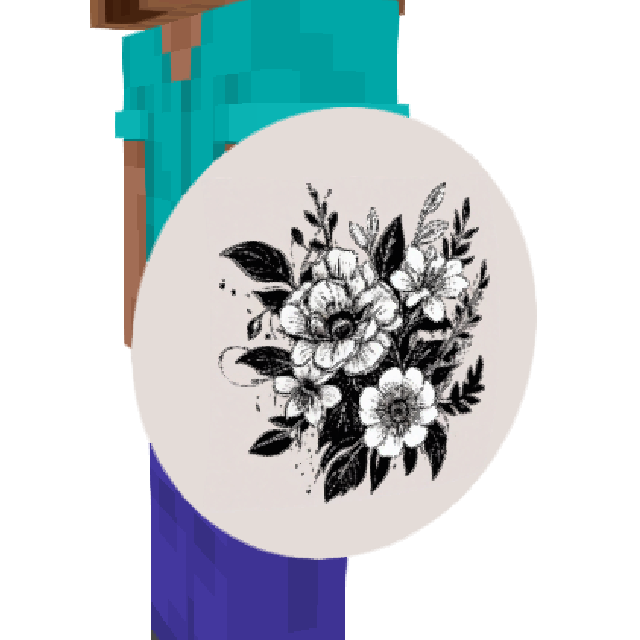 Flower Tattoo Shield