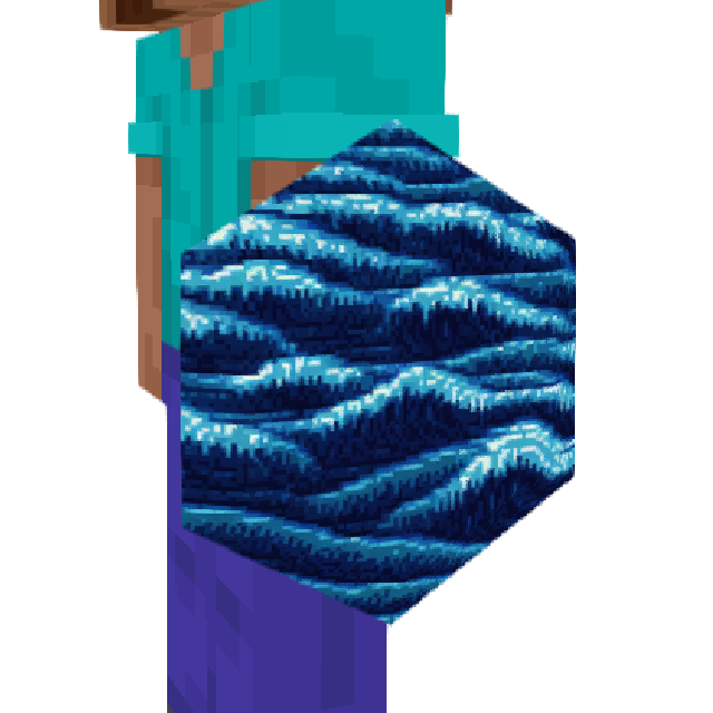 Pixel Waves Shield