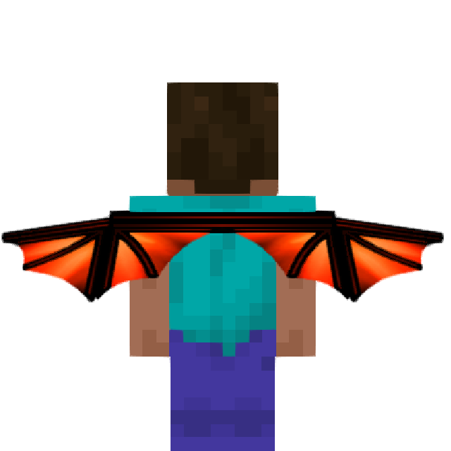 Orange Galaxy Wings