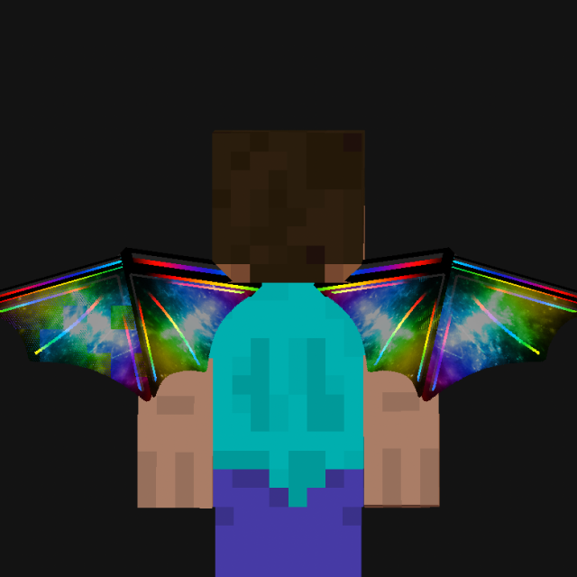 Rainbow Galaxy Wings