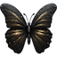 Black Butterfly Icon