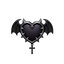 Goth Heart Icon